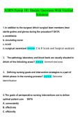 AORN Periop 101 Module Practice Questions with Verified Answers 2027&sol;2028