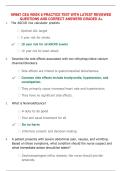 NR667 CEA Week 8 Practice Test Comprehensive Review Study Guide Latest Edition &lpar;2026&rpar;