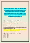 NFHS VOLLEYBALL ACTUAL EXAM AND UPDATED STUDY GUIDE A NEW UPDATED VERSION LATEST 2026-2027 FULL REVISED EXAM QUESTIONS AND CORRECT DETAILED ANSWERS MOST RECENT EXAM WITH MOST TESTED EXAM QUESTIONS &lpar;100&percnt; CORRECT VERIFIED ANSWERS&rpar; ALREADY GRADED A&plus;