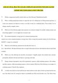 AINS 103  FINAL PRACTICE EXAM&vert; COMPLETE QUESTIONS WITH 100&percnt; RATED EXPERT SOLUTIONS &vert;2026 LATEST UPDATED