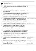 ARGUS Certification Exam Study Guide &sol; Score 100&percnt; on New Version 2025 &sol; ARGUS Enterprise ASC Key Concepts & Practice Test&NewLine;&NewLine;
