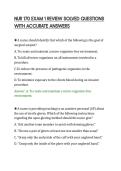 NUR 170 EXAM 1 REVIEW SOLVED QUESTIONS&NewLine;WITH ACCURATE ANSWERS