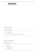 AAMRO EXAM REVIEW &vert; ACTUAL EXAM QUESTIONS & VERIFIED ANSWERS 