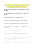 AMCA PHLEBOTOMY EXAM &vert; COMPLETE QUESTIONS WITH 100&percnt; RATED EXPERT SOLUTIONS &vert;2026 LATEST UPDATED