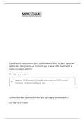 MRO TEST REVIEW &vert;QUESTIONS & VERIFIED ANSWERS WITH COMPLETE SOLUTIONS &vert; GRADED A&plus; 