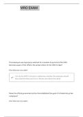 MROCC-S SELF ASSESSMENT &vert;QUESTIONS & VERIFIED ANSWERS WITH COMPLETE SOLUTIONS &vert; GRADED A&plus; &vert; LATEST UPDATE 2026&sol;2027