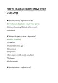 NUR 170 EXAM 3 COMPREHENSIVE STUDY&NewLine;GUIDE 2026