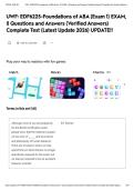 UWF&colon; EDF6225-Foundations of ABA &lpar;Exam 1&rpar; EXAM&comma; &vert;&vert; Questions and Answers &lpar;Verified Answers&rpar; Complete Test &lpar;Latest Update 2026&rpar; UPDATE&excl;&excl;&NewLine;&NewLine;&NewLine;