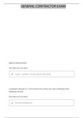 FLORIDA CONTRACTORS TEST PREP&comma; INC&period; - BUSINESS & FINANCE QUESTIONS WITH VERIFIED ANSWERS
