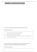 FLORIDA BUILDING CONTRACTOR BUSINESS FINANCE STUDY EXAM 