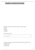 FLORIDA CONTRACTOR EXAM&comma; &lpar;BUSINESS AND FINANCE&rpar; PART-1 QUESTIONS WITH VERIFIED ANSWERS