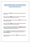 SARTECH II NEWEST EXAM 2026 &vert; 2027 WITH MULTIPLE CHOICE OF&NewLine;QUESTIONS AND CORRECT ANSWERS ALREADY GRADED A&plus; AND 100&percnt;&NewLine;GUARANTEE PASS &lpar;BRAND NEW&excl;&excl;&excl;&excl;&excl;&excl;&excl;&excl;&excl;&rpar; 
