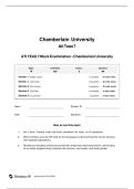 ATI TEAS 7 MOCK EXAM - CHAMBERLAIN UNIVERSITY&NewLine;QUESTIONS & VERIFIED ANSWERS&comma; 100&percnt; GUARANTEED PASS&NewLine;