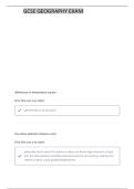 GCSE EDEXCEL B PAPER 1 QUESTIONS WITH MARK SCHEME
