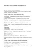 BUS 263 TEST 1 VERIFIED STUDY GUIDE