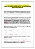 2027 AHIP FInAl ExAm ExAm lAtEst 2026 &vert; 2027 ExAm WItH&NewLine;corrEct ActuAl QuEstIons And corrEctlY WEll dEFInEd AnsWErs&NewLine;lAtEst AlrEAdY grAdEd A&plus; 