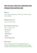NUR 176 EXAM 2 PRACTICE QUESTIONS WITH&NewLine;DETAILED EXPLANATIONS 2026