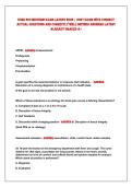 NURS 200 MIDTERM ExAM lATEST 2026 &vert; 2027 ExAM WITH coRREcT&NewLine;AcTUAl QUESTIoNS AND coRREcTlY WEll DEFINED ANSWERS lATEST&NewLine;AlREADY gRADED A&plus; 