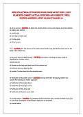 NFHS VOLLEYBALL OFFICIATING RULES ExAm LATEST 2026 &vert; 2027&NewLine;ExAm WITH CORRECT ACTUAL QUESTIONS ANd CORRECTLY WELL&NewLine;dEFINEd ANSWERS LATEST ALREAdY GRAdEd A&plus; 
