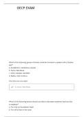 OEC FINAL EXAM STUDY GUIDE