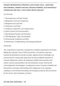 ONTARIO REFRIGERATION OPERATOR CLASS B EXAM &lpar;TSSA&rpar; &ndash; QUESTIONS&NewLine;AND ANSWERS &vert; VERIFIED AND WELL DETAILED ANSWERS &vert; PLUS RATIONALES&NewLine;&vert; DOWNLOAD AND PASS &vert; LATEST EXAM UPDATE 2026&sol;2027