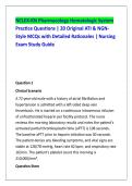 NCLEX-RN Pharmacology Hematologic System Practice Questions &vert; 20 Original ATI & NGN-Style MCQs with Detailed Rationales &vert; Nursing Exam Study Guide&NewLine;