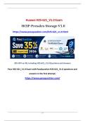 HCSP-Presales-Storage V1&period;0 H25-621&lowbar;V1&period;0 Mock Questions with Answers