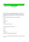 PORTAGE BIOCHEMISTRY- MODULE 1 NEWEST 2025&sol;2026 COMPLETE QUESTIONS &NewLine;AND PERFECT DETAILED ANSWERS &lpar;VERIFIED ANSWERS&rpar; &vert;ALREADY GRADED &NewLine;A&plus;&vert;&vert;CURRENT UPDATE&excl;&excl; 