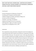 WEST COAST EMT BLOCK 2 REVIEW EXAM &ndash; QUESTIONS AND ANSWERS &vert;&NewLine;VERIFIED AND WELL DETAILED ANSWERS &vert; PLUS RATIONALES &vert; DOWNLOAD&NewLine;AND PASS &vert; LATEST EXAM UPDATE 2026&sol;2027