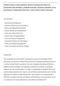 NCMHCE EXAM &vert; CLINICALMENTAL HEALTH COUNSELLING PRACTICE &NewLine;QUESTIONS AND ANSWERS &vert; VERIFIED AND WELL DETAILED ANSWERS &vert; PLUS&NewLine;RATIONALES &vert; DOWNLOAD AND PASS &vert; LATEST EXAM UPDATE 2026&sol;2027