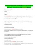APEA PRACTICE QUESTIONS Women's Health Exam&NewLine;Questions with well verified answers 2026&excl;&excl;&excl;&excl;