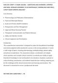 NUR 283 COMP 1-3 EXAM &lpar;GALEN&rpar; &ndash; QUESTIONS AND ANSWERS &vert; VERIFIED&NewLine;AND WELL DETAILED ANSWERS &vert; PLUS RATIONALES &vert; DOWNLOAD AND PASS &vert;&NewLine;LATEST EXAM UPDATE 2026&sol;2027
