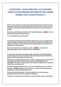 CJE MEd-Surg 1 ExAM lAtESt 2026 &vert; 2027 ExAM WitH&NewLine;CorrECt ACtuAl QuEStionS And CorrECtlY WEll dEFinEd&NewLine;AnSWErS lAtESt AlrEAdY grAdEd A&plus;