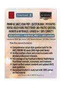PMHNP-BC &lpar;ANCC&rpar; Exam Prep Question Bank&colon; 340&plus; Practice Questions&comma; Answers & Detailed Rationales &vert; Psychiatric-Mental Health Nurse Practitioner Certification &vert; 2025&sol;2026 Edition &vert; 100&percnt; Pass Guarantee