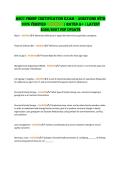 ANCC PMHNP certification exam &vert; questions with&NewLine;100&percnt; verified answers &vert; rated a&plus; &vert; latest&NewLine;2026&sol;2027 pdf update