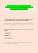 PORTAGE NUTRITION MODULE 5 PORTAGE  &NewLine;NUTRITION MODULE 5 QUESTIONS WITH COMPLETE &NewLine;SOLUTIONS&vert;&vert;CURRENT UPDATE&excl;  