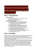 New Jersey Real Estate Appraiser Master Test Bank 2026&sol;2027 &vert; 66&plus; S-Tier Practice Exam Questions&comma; USPAP&comma; & P&period;L&period; 2024 c&period; 63 Compliance Guide