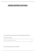GRAND CENTRAL ADMIN STUDY QUESTIONS AND ANSWERS 