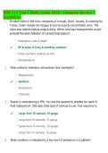 NUR 113 Test 1 Study Guide 2026 &vert; Complete Review &vert; &NewLine;Graded A&plus;