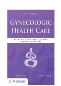 TEST BANK FOR Gynecologic Health Care&colon; With an Introduction to Prenatal and Postpartum Care&colon; With an Introduction to Prenatal and Postpartum Care 5th Edition by Kerri Durnell Schuiling ISBN&colon;978-1284306095 COMPLETE GUIDE&excl;&excl;&excl;&excl;NEW LATEST UPDATE&excl;&excl;&excl;&excl;