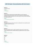 APHY 201 Chapter 1 Exam prep Questions with Correct Answers