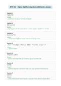 APHY 201 - chapter 1&2 Exam Questions with Correct Answers