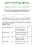 NURS 6501 &sol; NURS 6501N Advanced Pathophysiology Midterm Exam 2026-2027 QUESTIONS AND ANSWERS&NewLine;ALREADY GRADED A&plus;&period; 100&percnt; Verified Solutions &vert; Updated Per Latest Guidelines &vert; Graded A&plus;