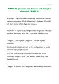 AMMO-18 Questions and Answers with Complete Solutions UPDATED&excl;&excl;&excl;&period;