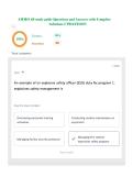 AMMO 49 study guide Questions and Answers with Complete Solutions UPDATED&excl;&excl;&excl;&excl;&period;