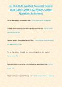 NJ 3b EXAM &lpar;Verified Answers&rpar; Newest 2026 &lpar;Latest 2026 2027&rpar;100- Correct Questions & Answers