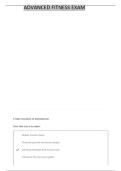 SEMPER FIT SECTION 1-2 QUESTIONS AND VERIFIED CORRECT ANSWERS GRADED A&plus;
