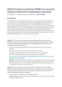 NURS 6675 Week 11 Final Exam&colon; PMHNP Care Across the Lifespan II &lpar;2026&sol;2027&rpar; &ndash; Comprehensive Practice Review &vert; 100 Practice Questions with Correct Answers