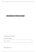 SEMPER FIT NUTITION QUESTIONS AND VERIFIED CORRECT ANSWERS 
