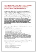 JB LEARNING EMT EXAM 300 ACTUAL QUESTIONS &NewLine;AND CORRECT ANSWERS WITH RATIONALE &NewLine;LATEST UPDATE ALREADY GRADED A&plus;